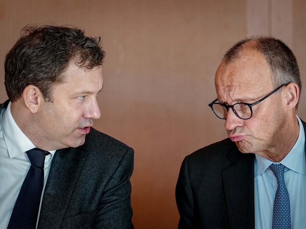 Deutschland: Merz rechnet nicht mit Einigung zum Rentenstreit im Koalitionsausschuss - Politik - SZ.de